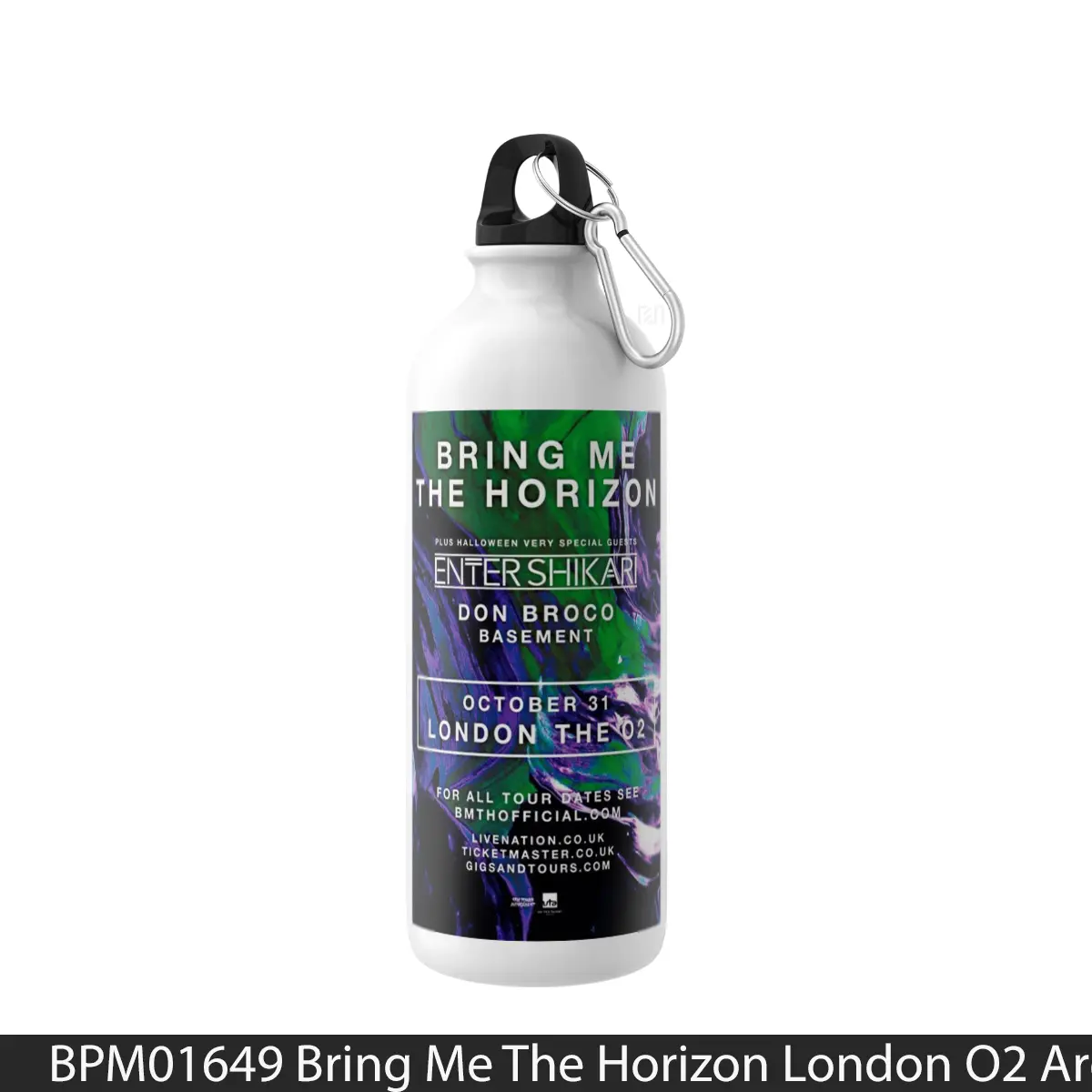 Botol Bring Me The Horizon London O2 Arena October 21 - Music Sport Bottle