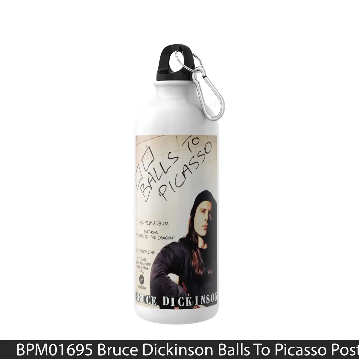 Botol Bruce Dickinson Balls To Picasso - Music Sport Bottle