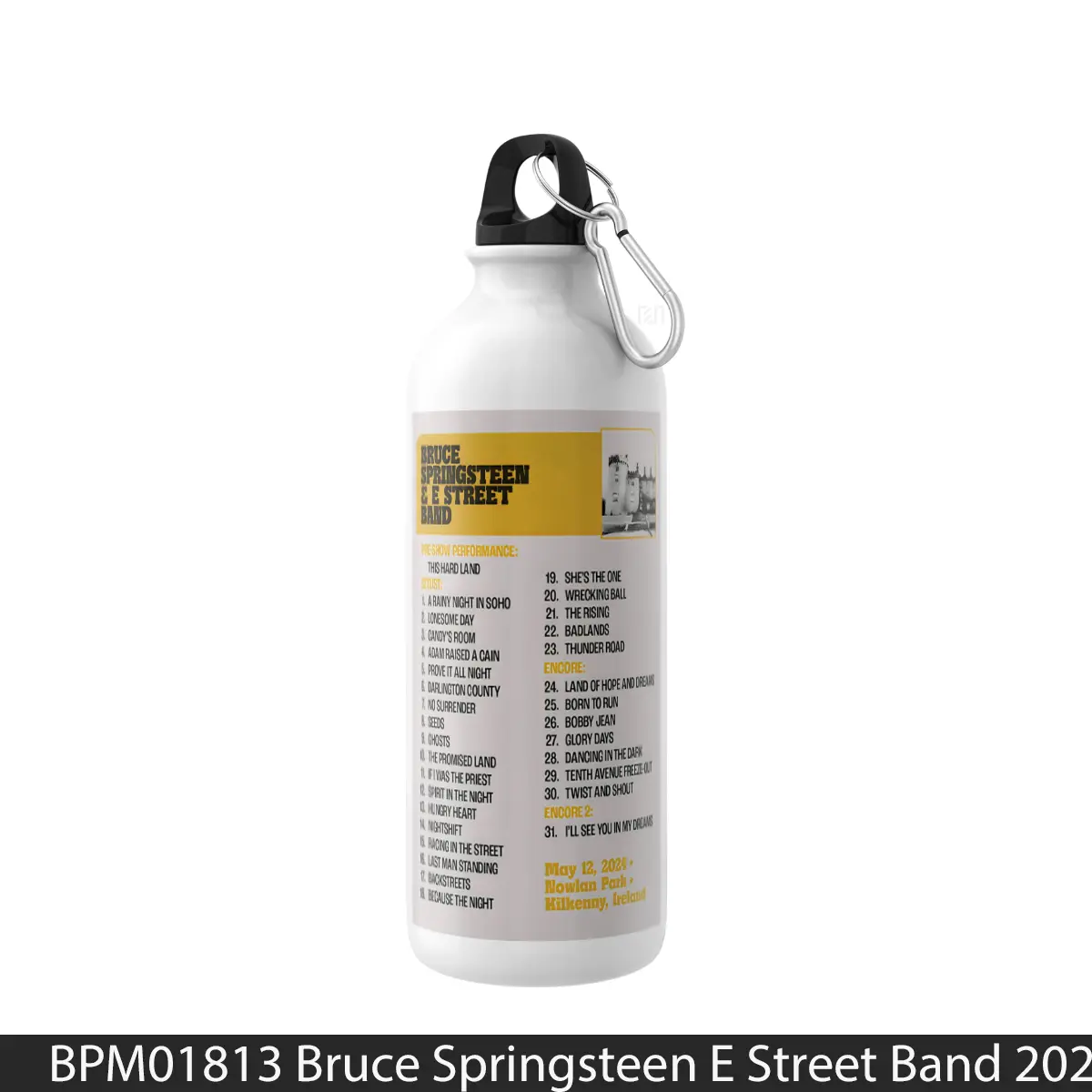 Botol Bruce Springsteen E Street Band 2024 World Tour 6 - Music Sport Bottle