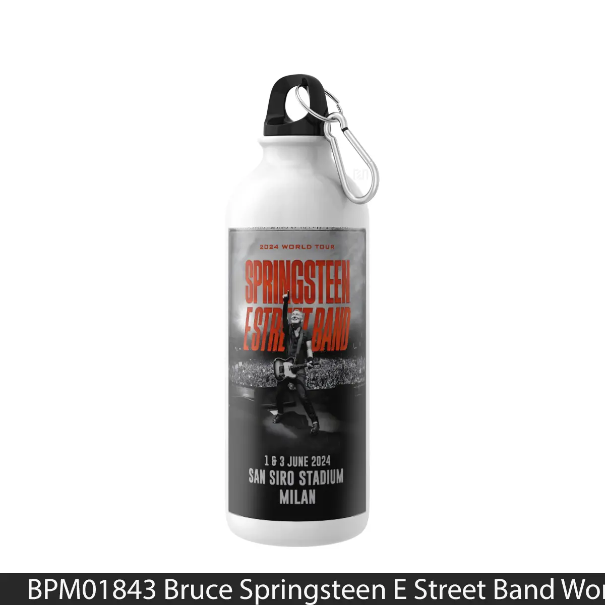 Botol Bruce Springsteen E Street Band World Tour 2024 Milan San Siro - Music Sport Bottle