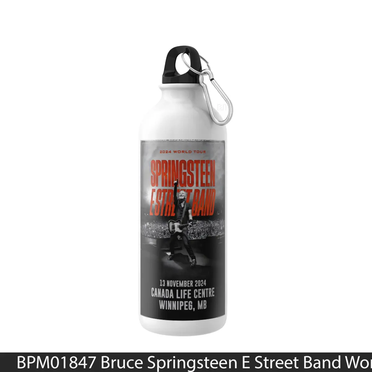 Botol Bruce Springsteen E Street Band World Tour 2024 Winnipeg - Music Sport Bottle