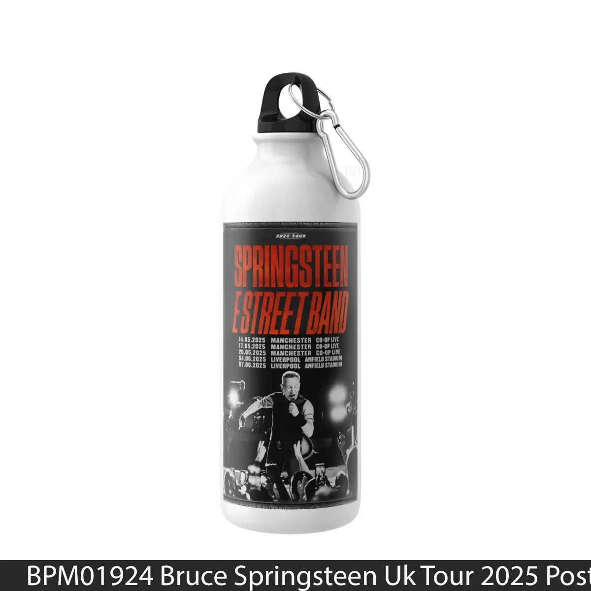 Botol Bruce Springsteen Uk Tour 2025 - Music Sport Bottle