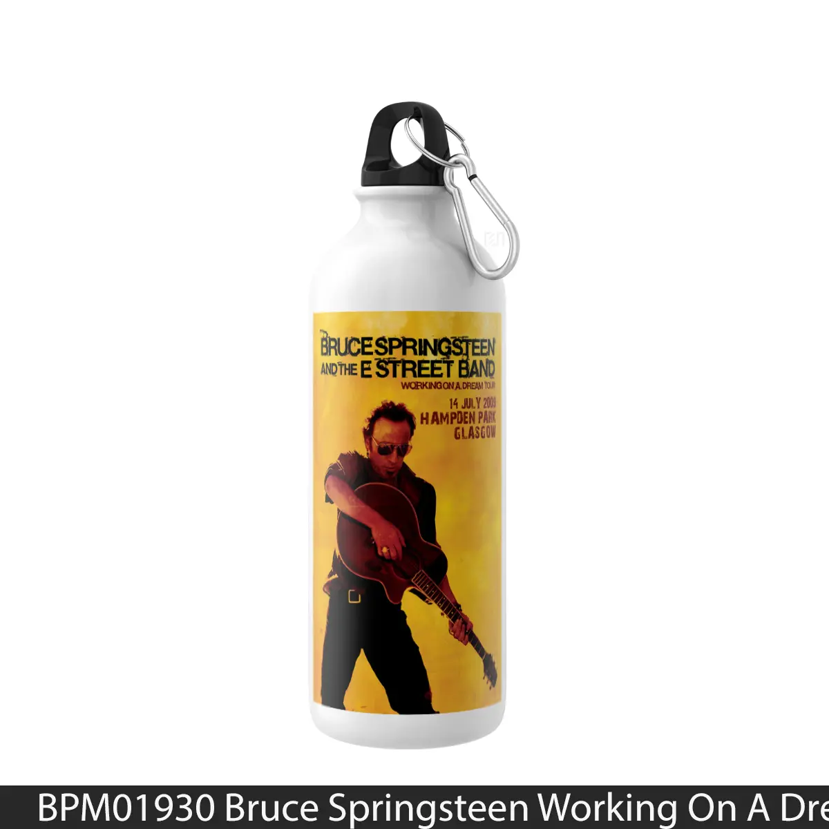 Botol Bruce Springsteen Working On A Dream Tour 2009 Glasgow Hampden Park - Music Sport Bottle