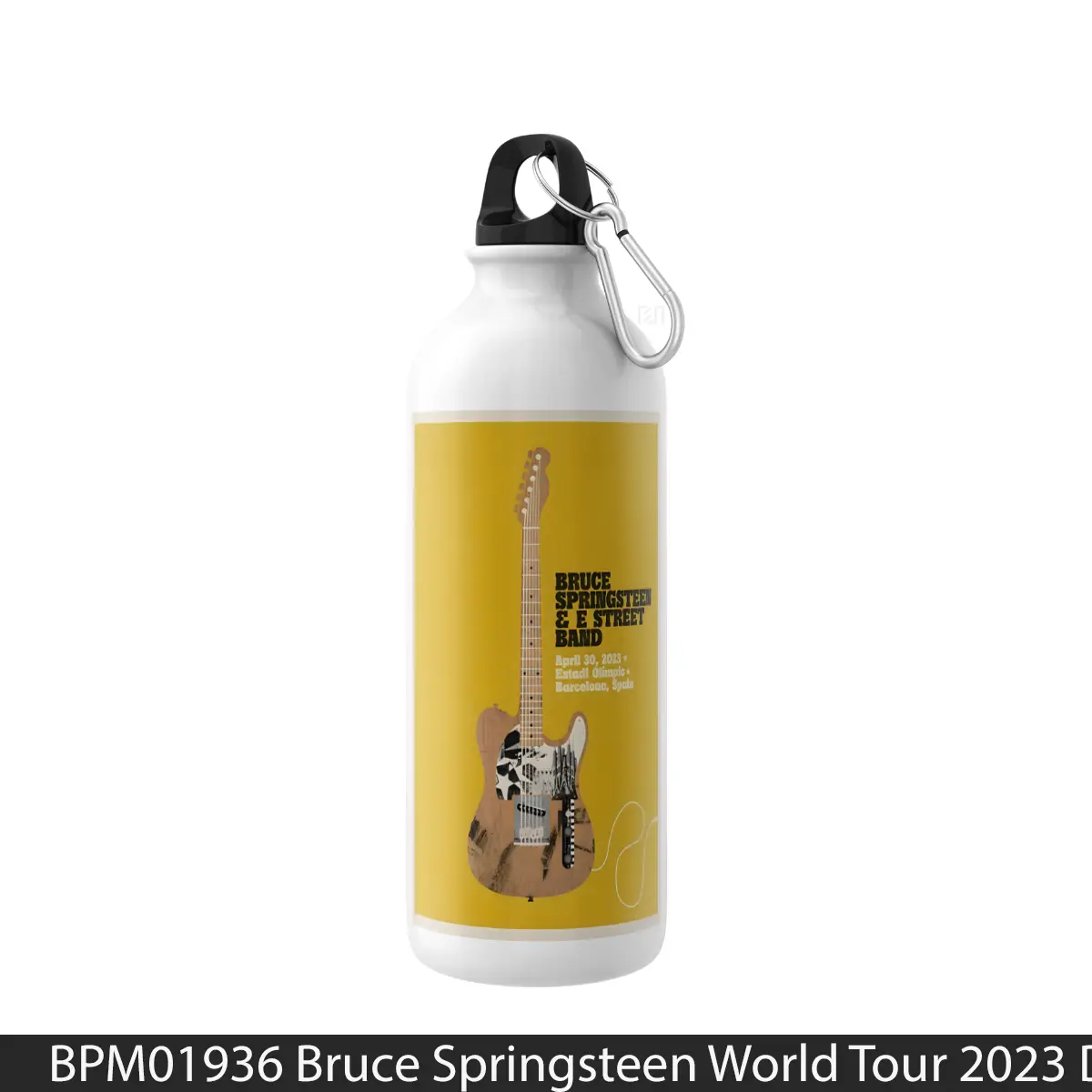 Botol Bruce Springsteen World Tour 2023 Denmark - Music Sport Bottle