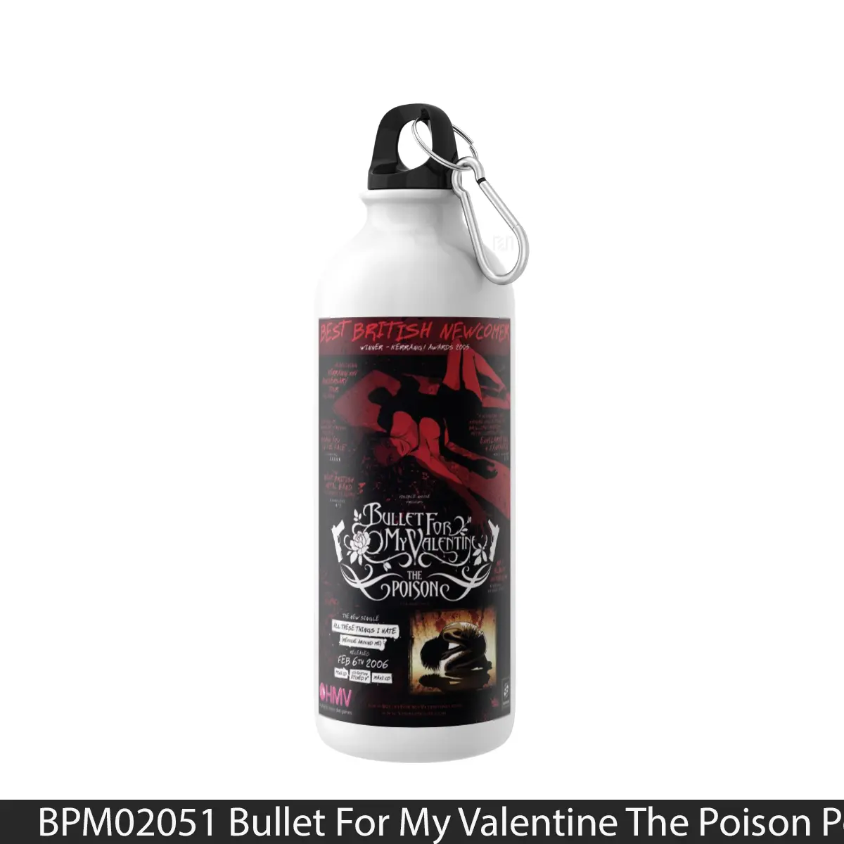 Botol Bullet For My Valentine The Poison - Music Sport Bottle