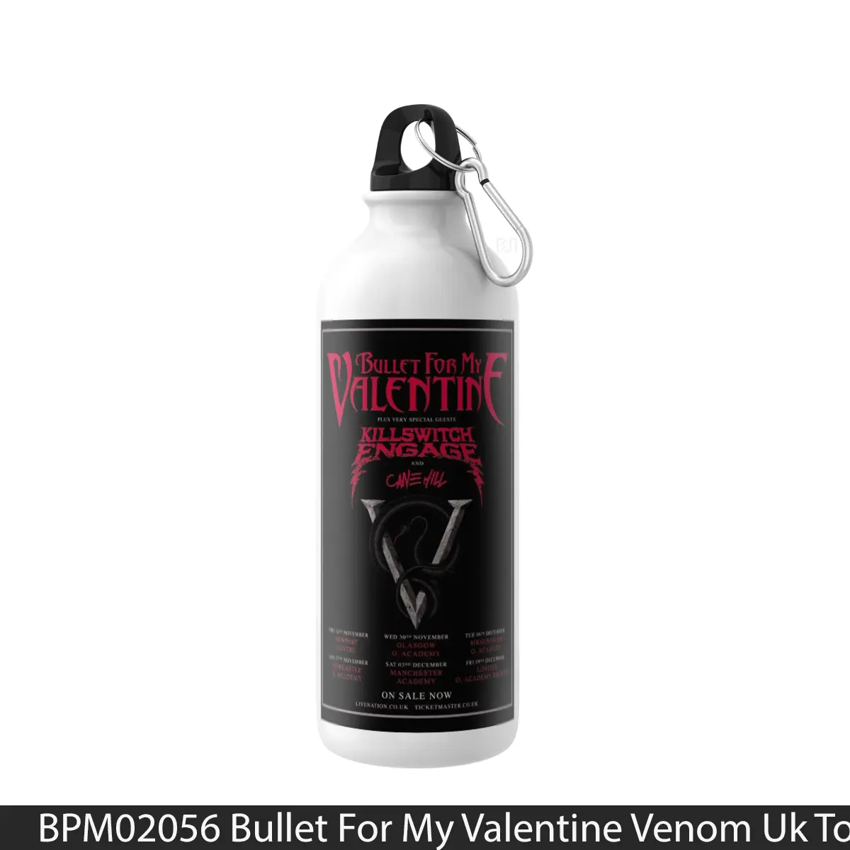 Botol Bullet For My Valentine Venom Uk Tour November 2016 - Music Sport Bottle