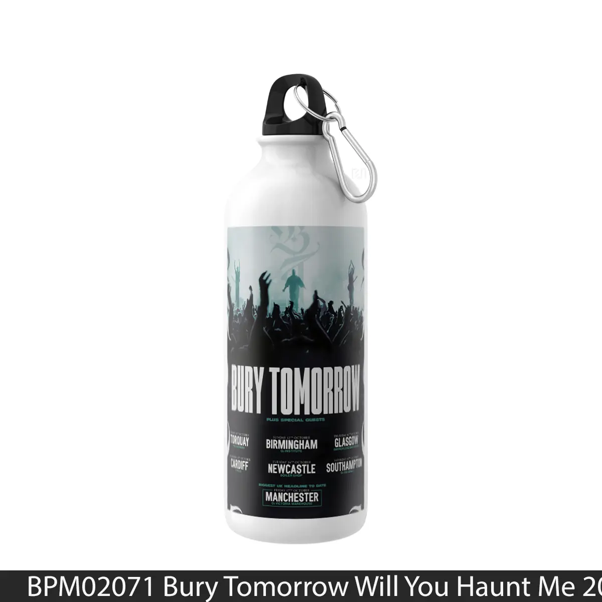 Botol Bury Tomorrow Will You Haunt Me 2025 Uk Tour Poste 1 - Music Sport Bottle