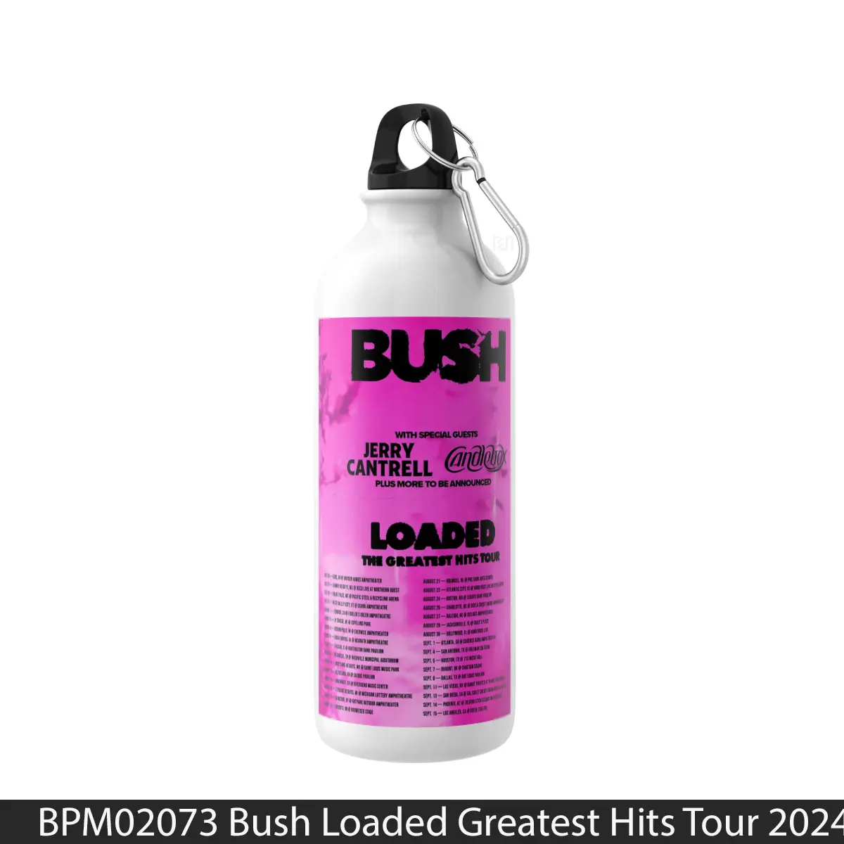 Botol Bush Loaded Greatest Hits Tour 2024 North America - Music Sport Bottle