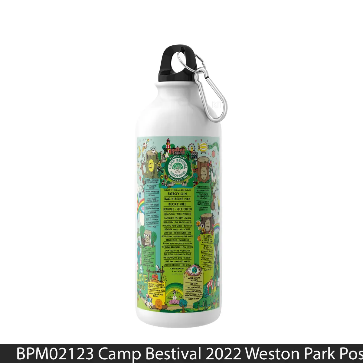 Botol Camp Bestival 2022 Weston Park - Music Sport Bottle