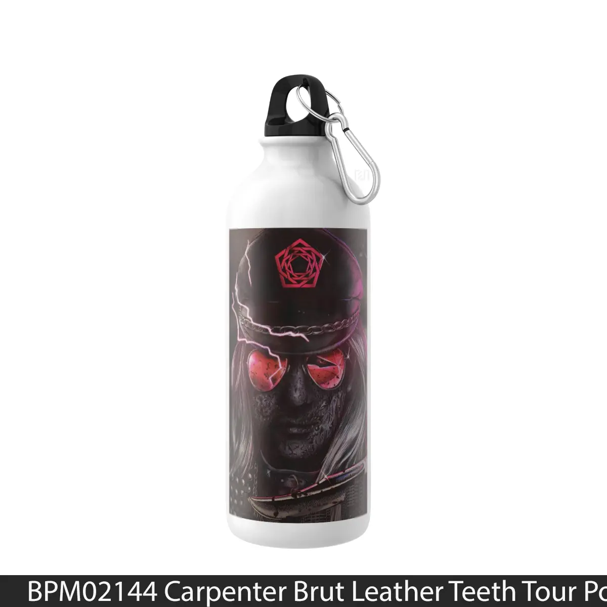 Botol Carpenter Brut Leather Teeth Tour - Music Sport Bottle