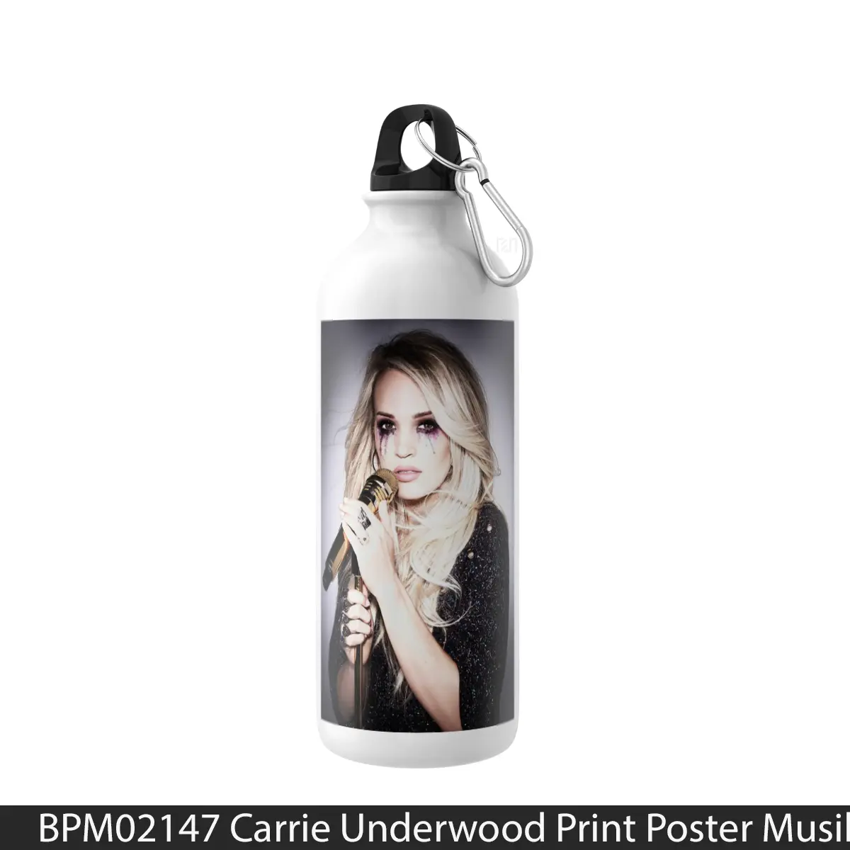Botol Carrie Underwood Print - Music Sport Bottle