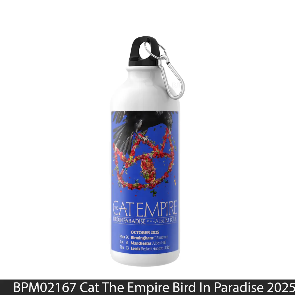 Botol Cat The Empire Bird In Paradise 2025 Uk Tour Poste - Music Sport Bottle