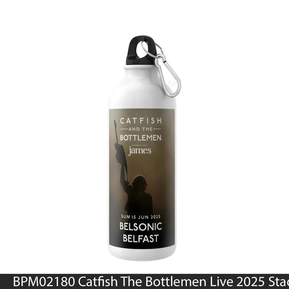 Botol Catfish The Bottlemen Live 2025 Stadium Tour - Music Sport Bottle