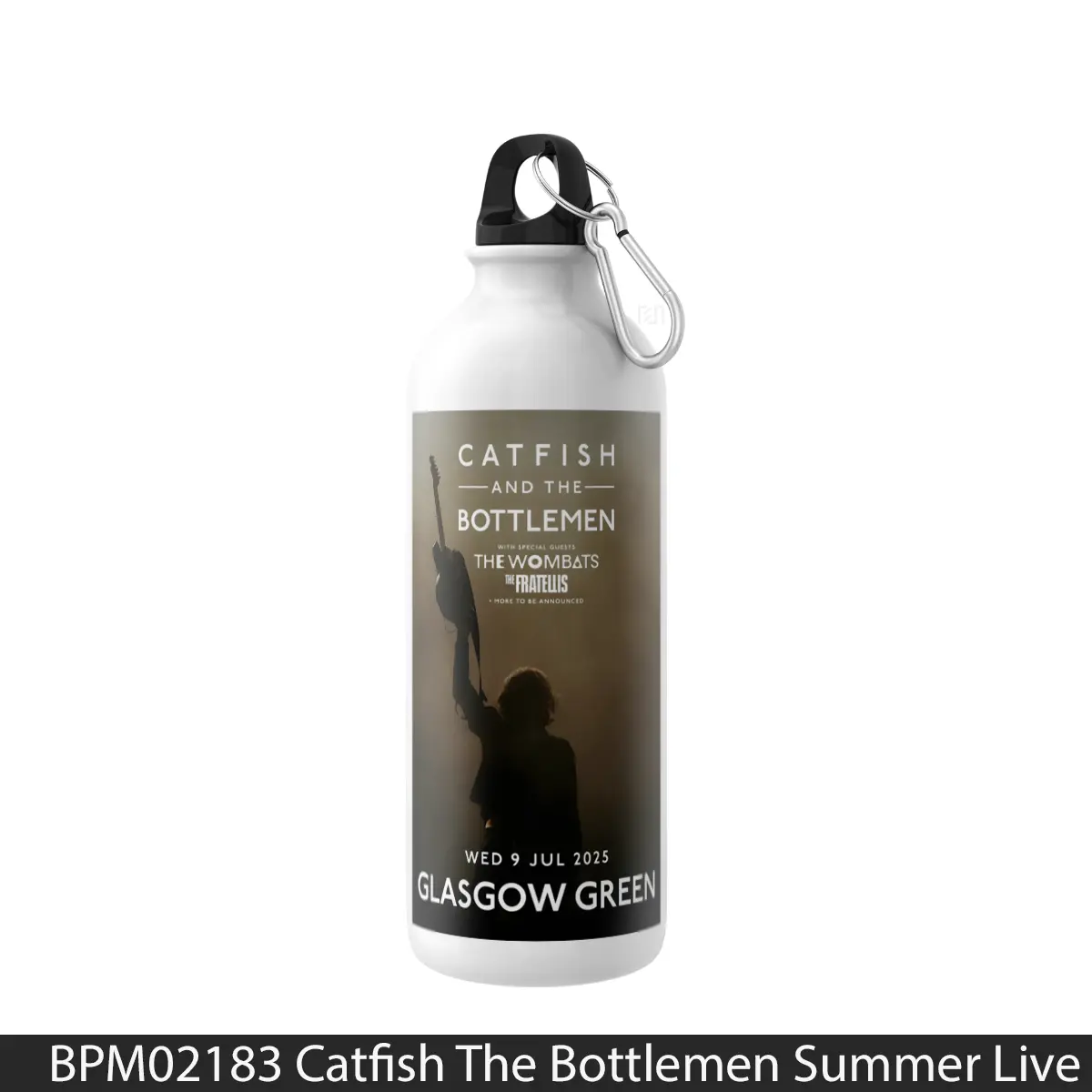Botol Catfish The Bottlemen Summer Live 2025 Tour - Music Sport Bottle