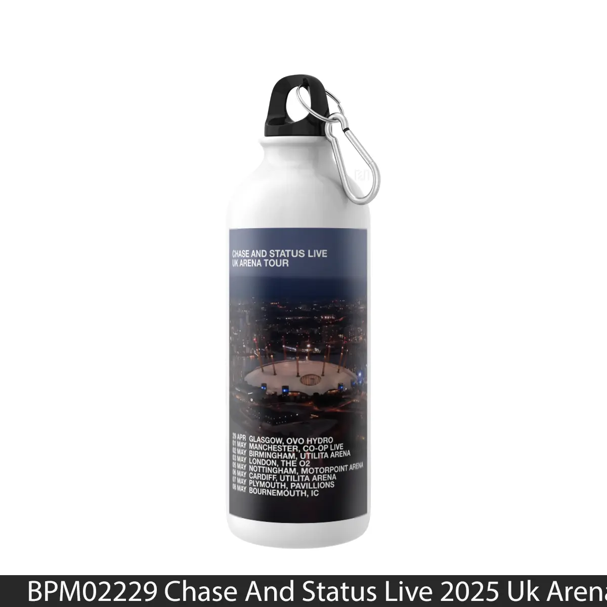 Botol Chase And Status Live 2025 Uk Arena Tour - Music Sport Bottle