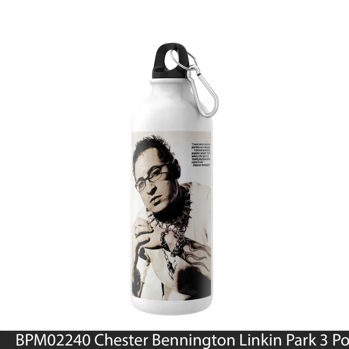 Botol Chester Bennington Linkin Park 3 - Music Sport Bottle