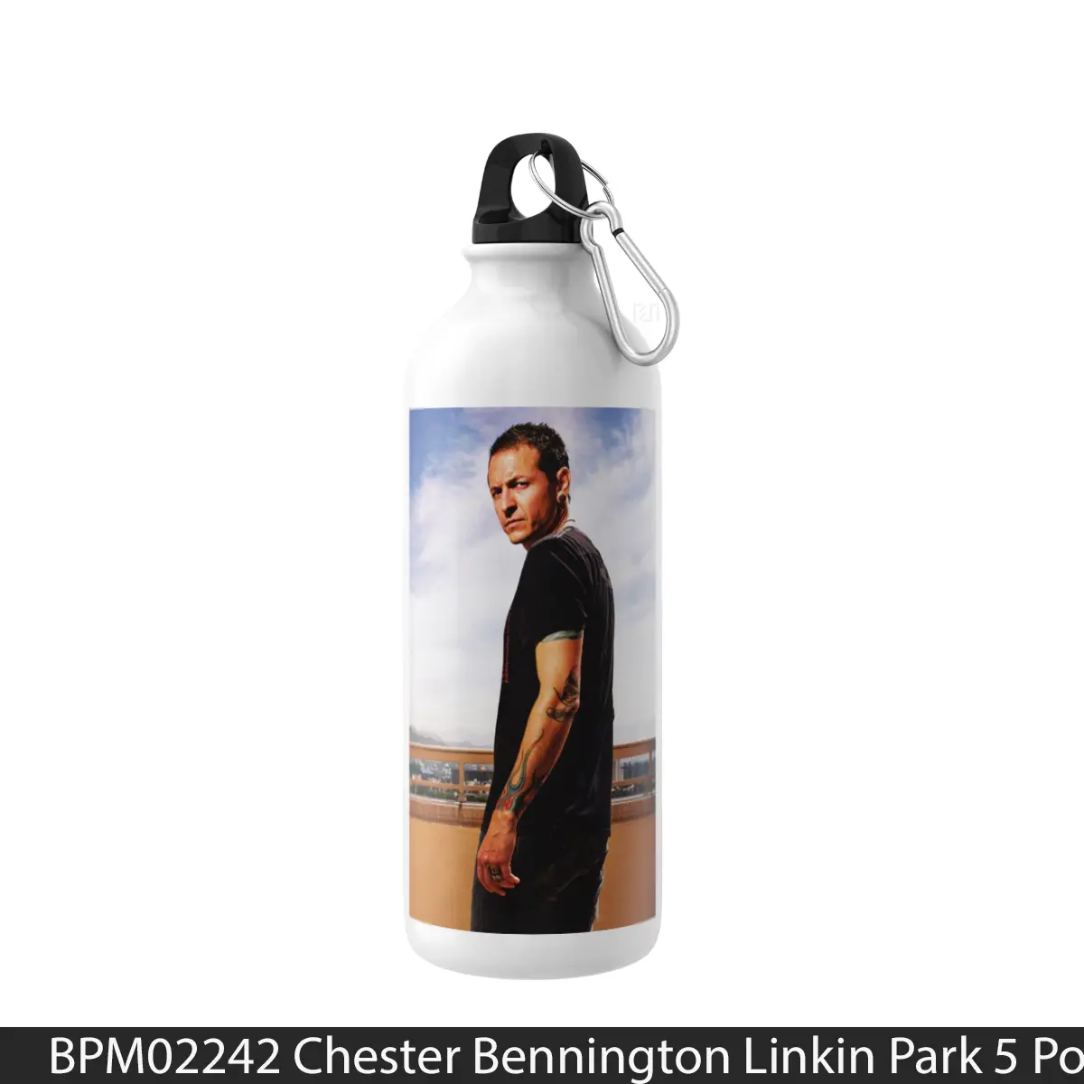 Botol Chester Bennington Linkin Park 5 - Music Sport Bottle