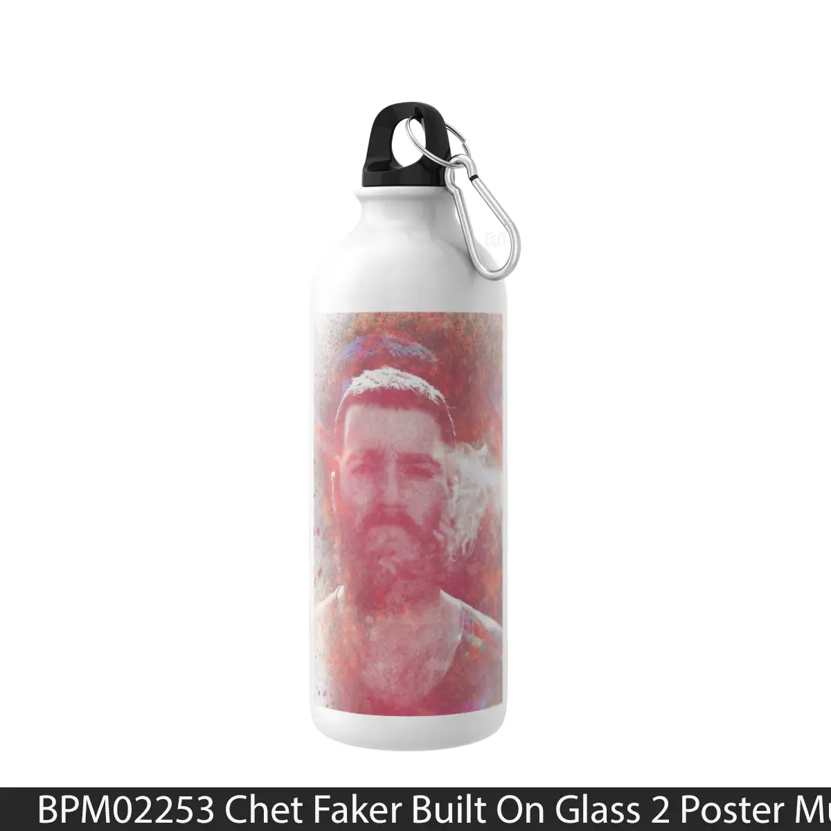 Botol Chet Faker Built On Glass 2 - Music Sport Bottle