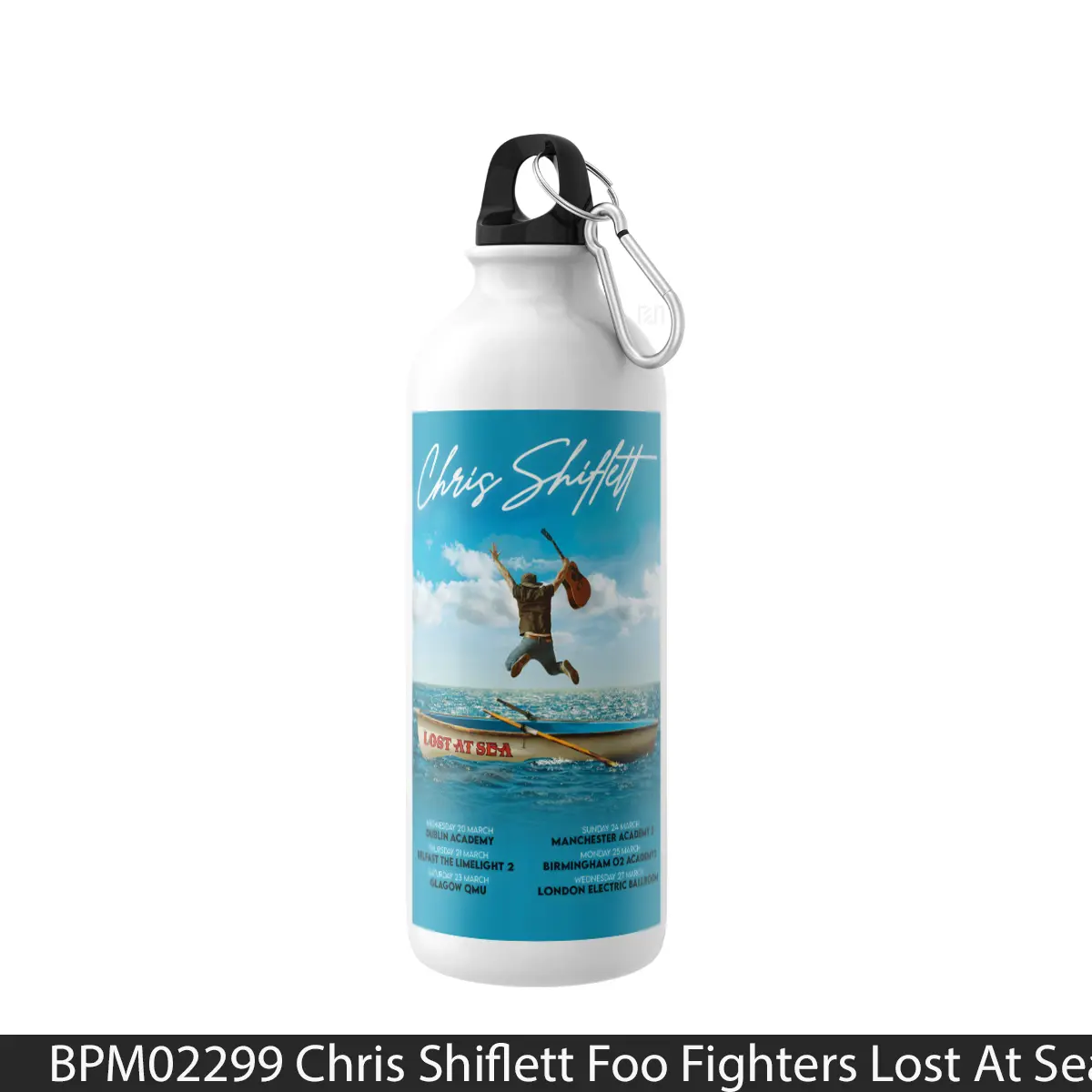 Botol Chris Shiflett Foo Fighters Lost At Sea 2024 Uk - Music Sport Bottle