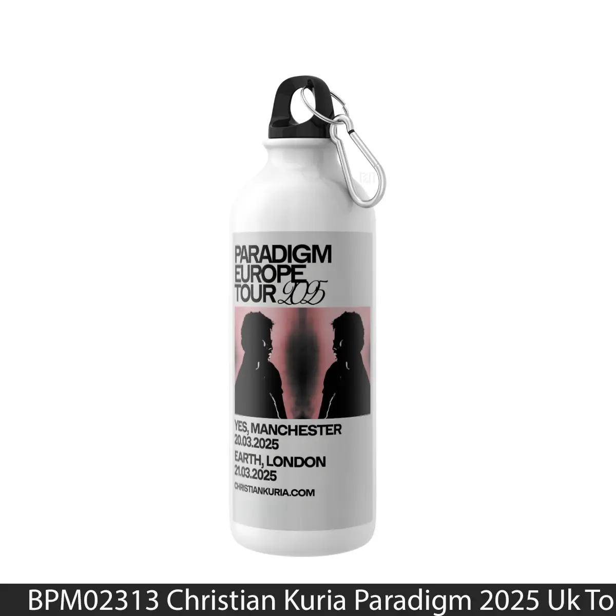 Botol Christian Kuria Paradigm 2025 Uk Tour - Music Sport Bottle