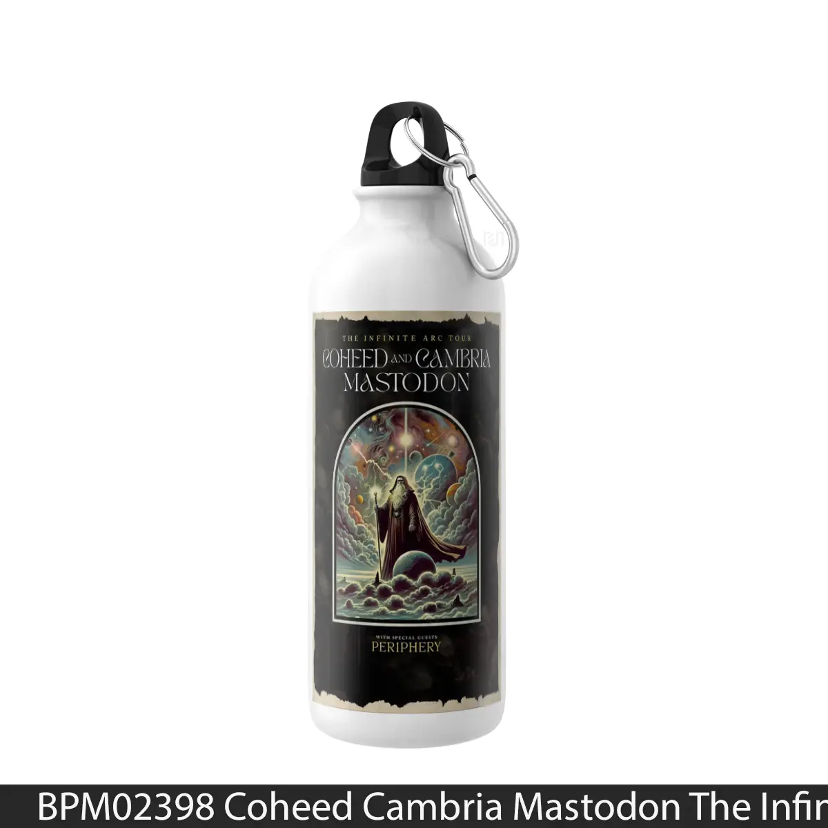Botol Coheed Cambria Mastodon The Infinite Arc 2025 - Music Sport Bottle