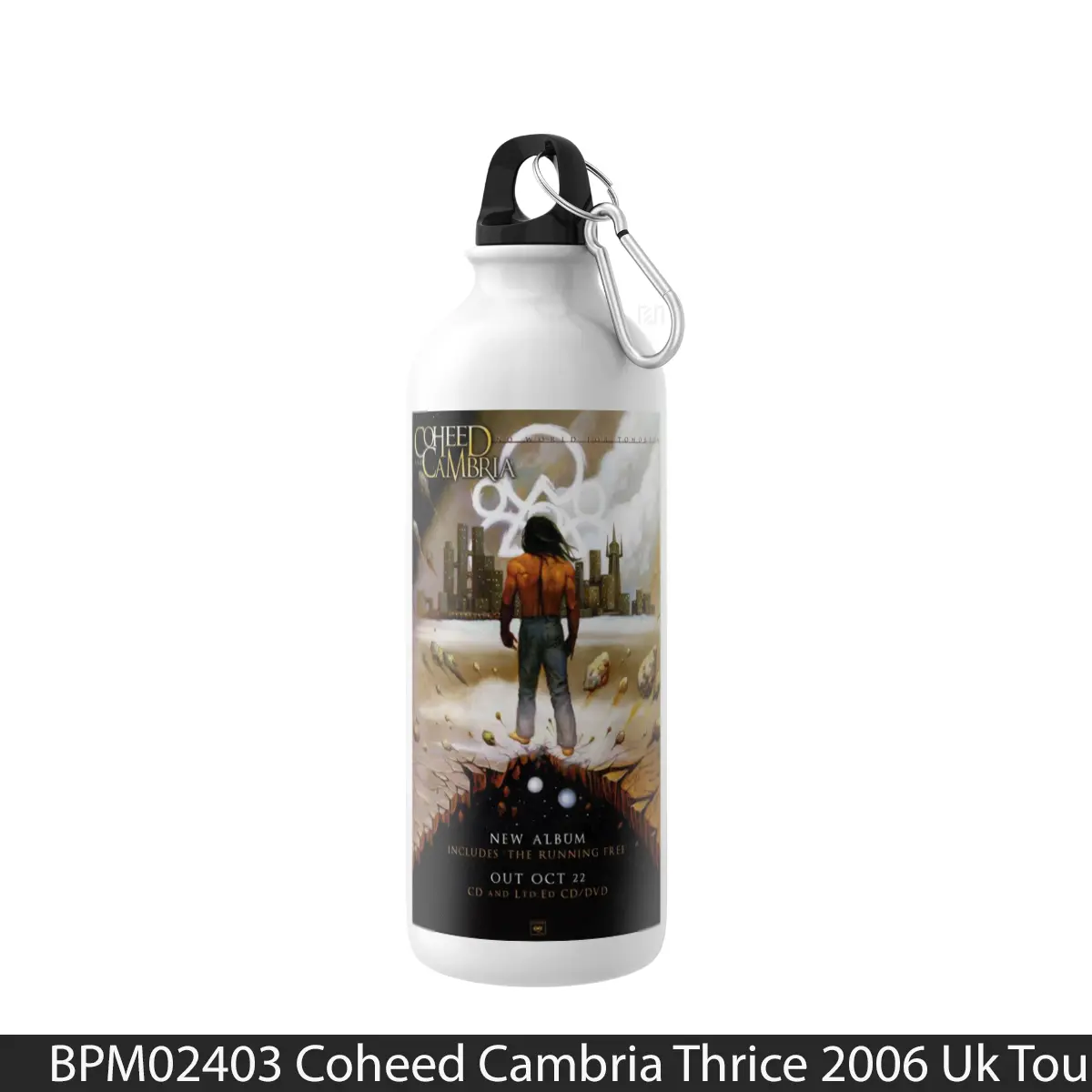 Botol Coheed Cambria Thrice 2006 Uk Tour - Music Sport Bottle