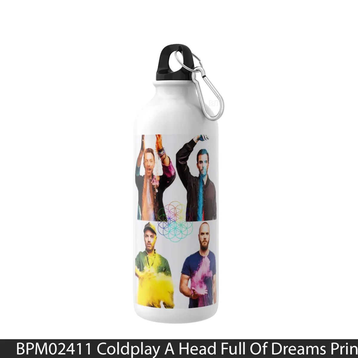 Botol Coldplay A Head Full Of Dreams Print - Music Sport Bottle