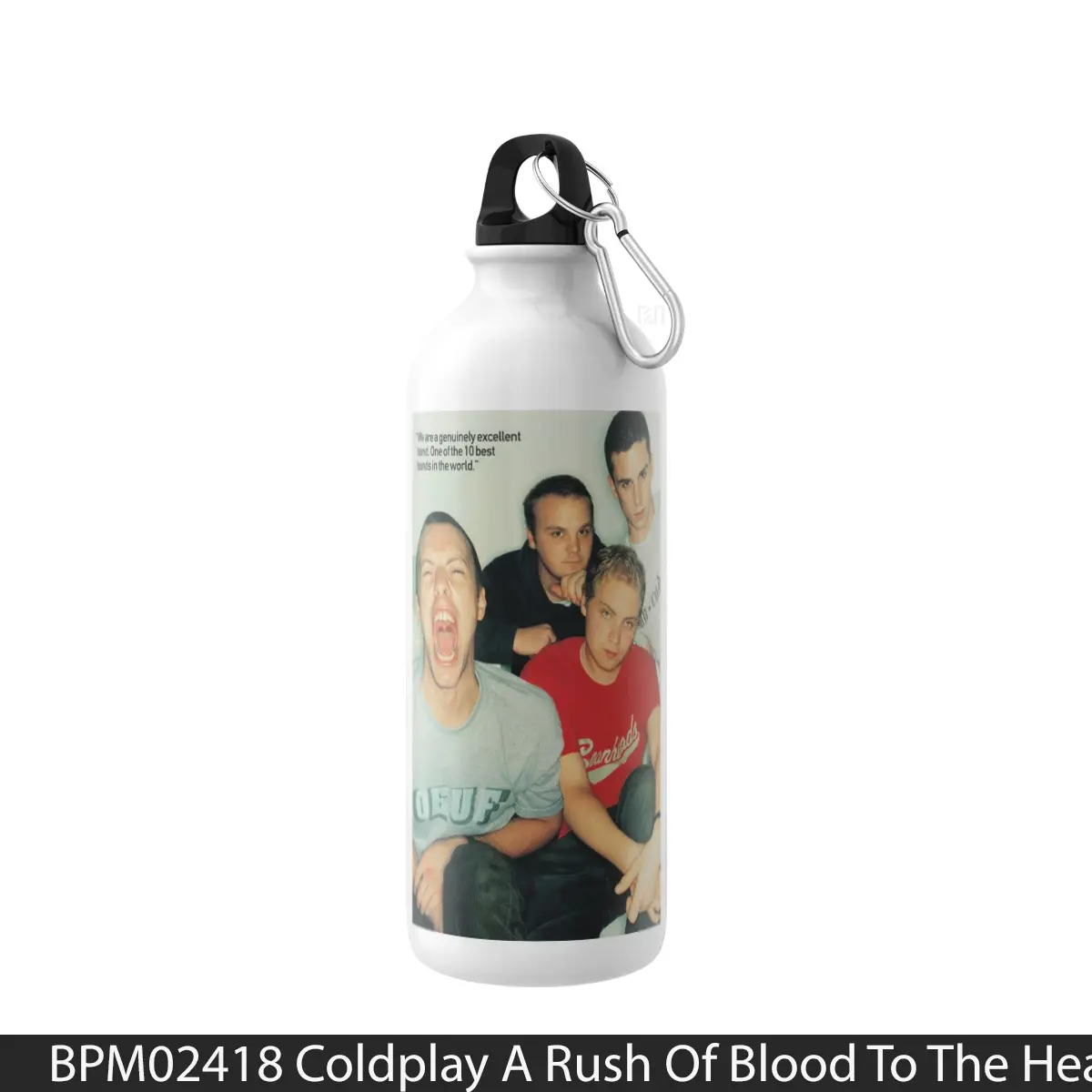 Botol Coldplay A Rush Of Blood To The Head - Music Sport Bottle