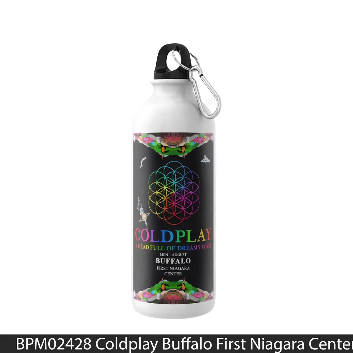 Botol Coldplay Buffalo First Niagara Center 1 August 2016 - Music Sport Bottle