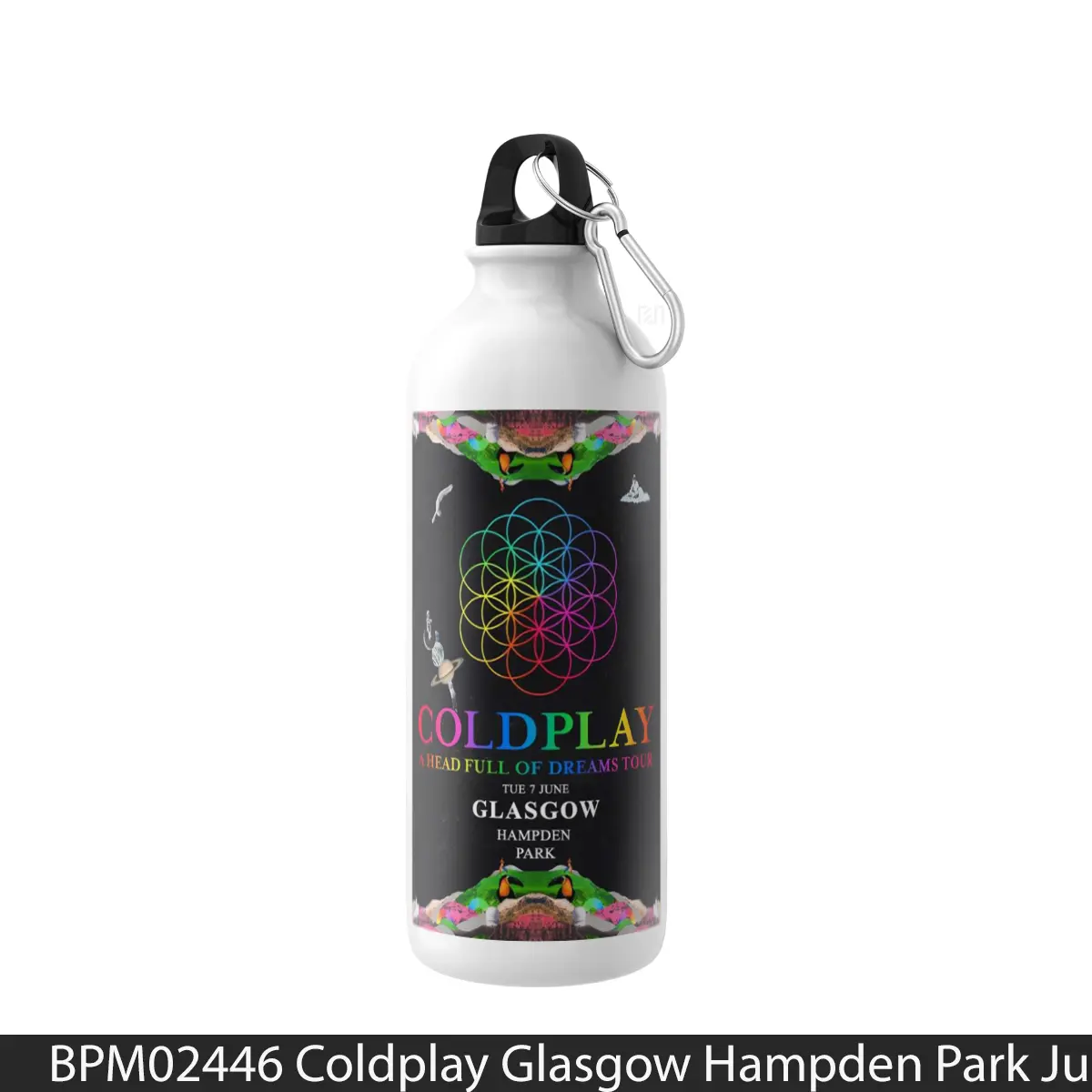 Botol Coldplay Glasgow Hampden Park June 7 2016 - Music Sport Bottle