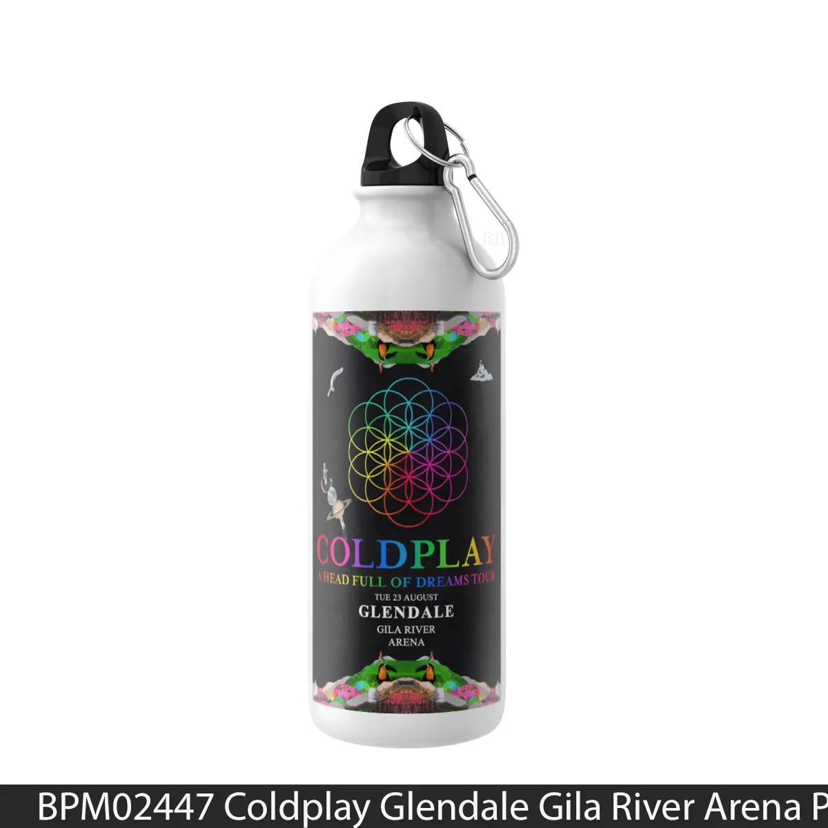 Botol Coldplay Glendale Gila River Arena - Music Sport Bottle