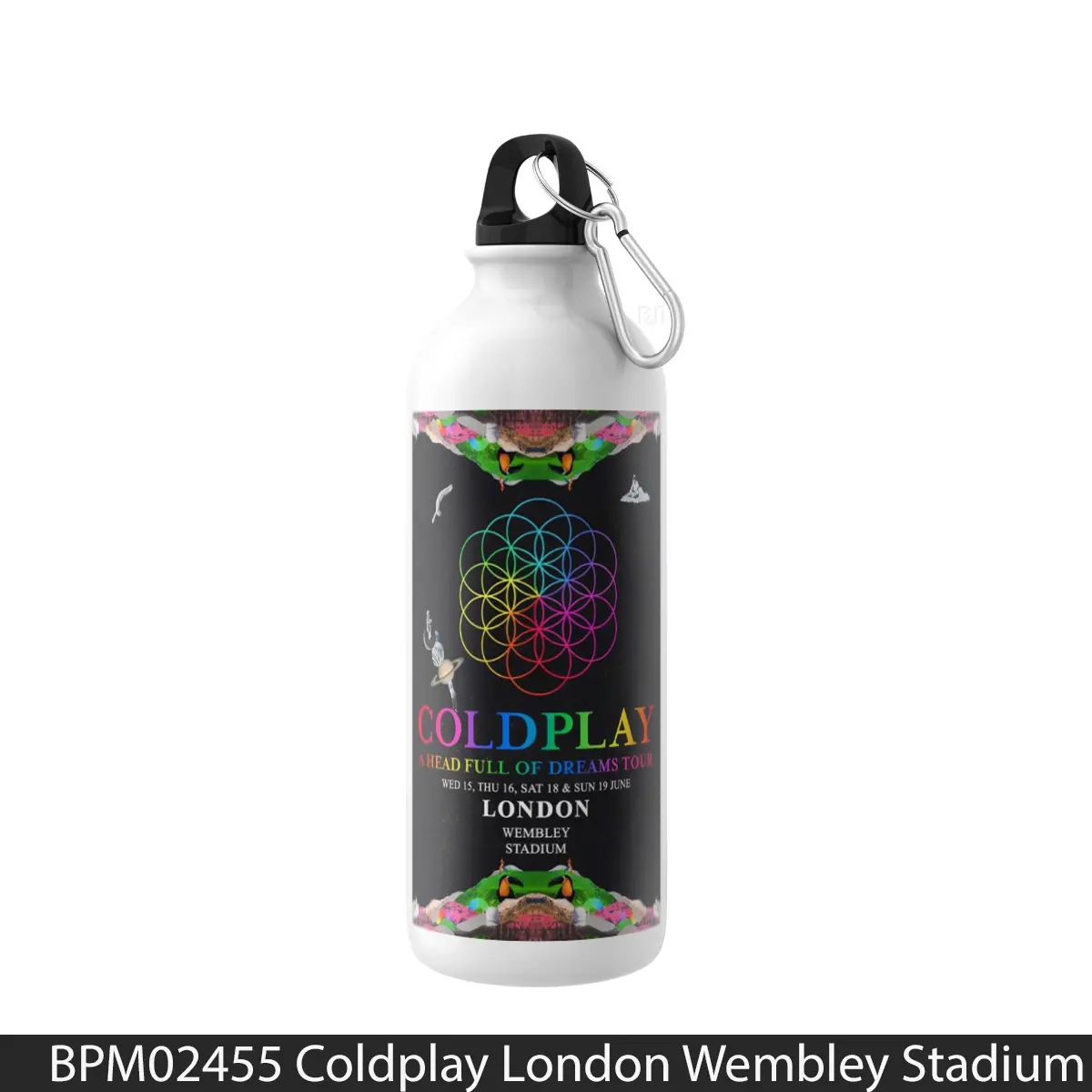 Botol Coldplay London Wembley Stadium 15 16 18 19 June - Music Sport Bottle