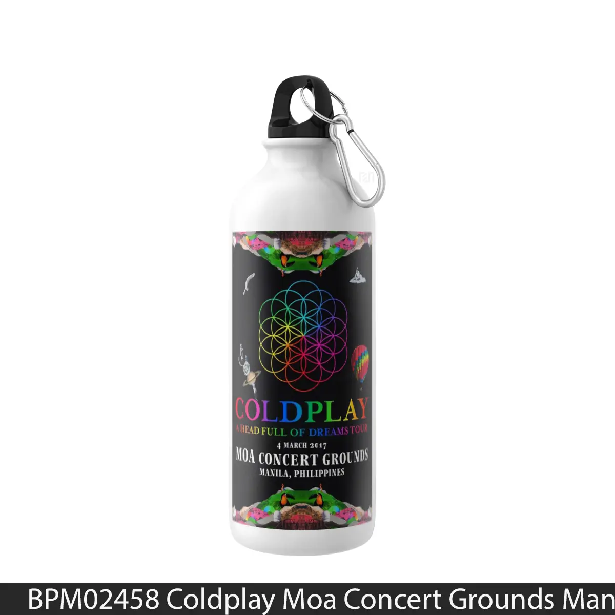 Botol Coldplay Moa Concert Grounds Manila - Music Sport Bottle