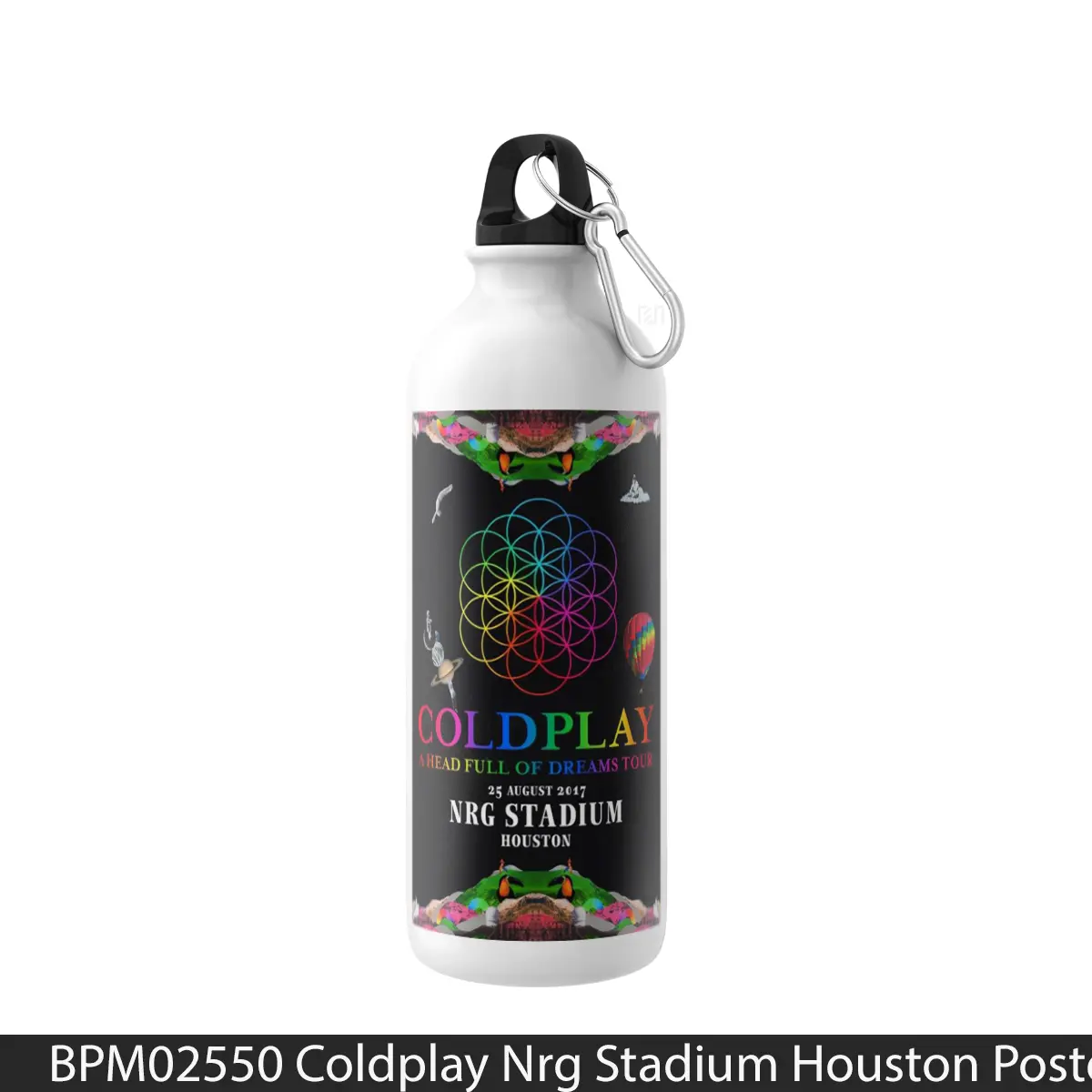 Botol Coldplay Nrg Stadium Houston - Music Sport Bottle