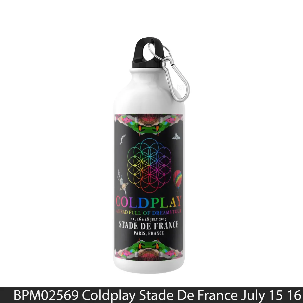 Botol Coldplay Stade De France July 15 16 18 2017 - Music Sport Bottle
