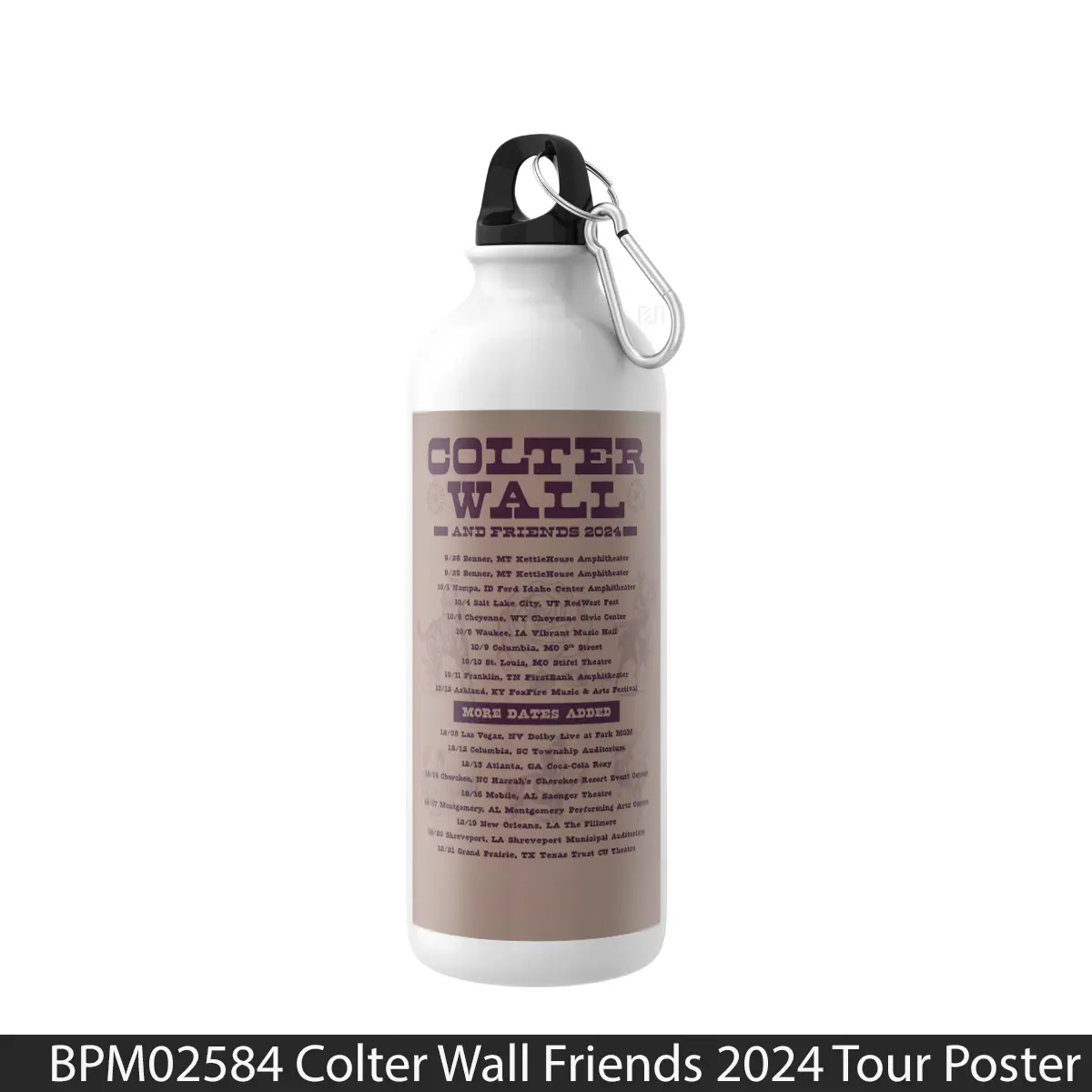 Botol Colter Wall Friends 2024 Tour - Music Sport Bottle