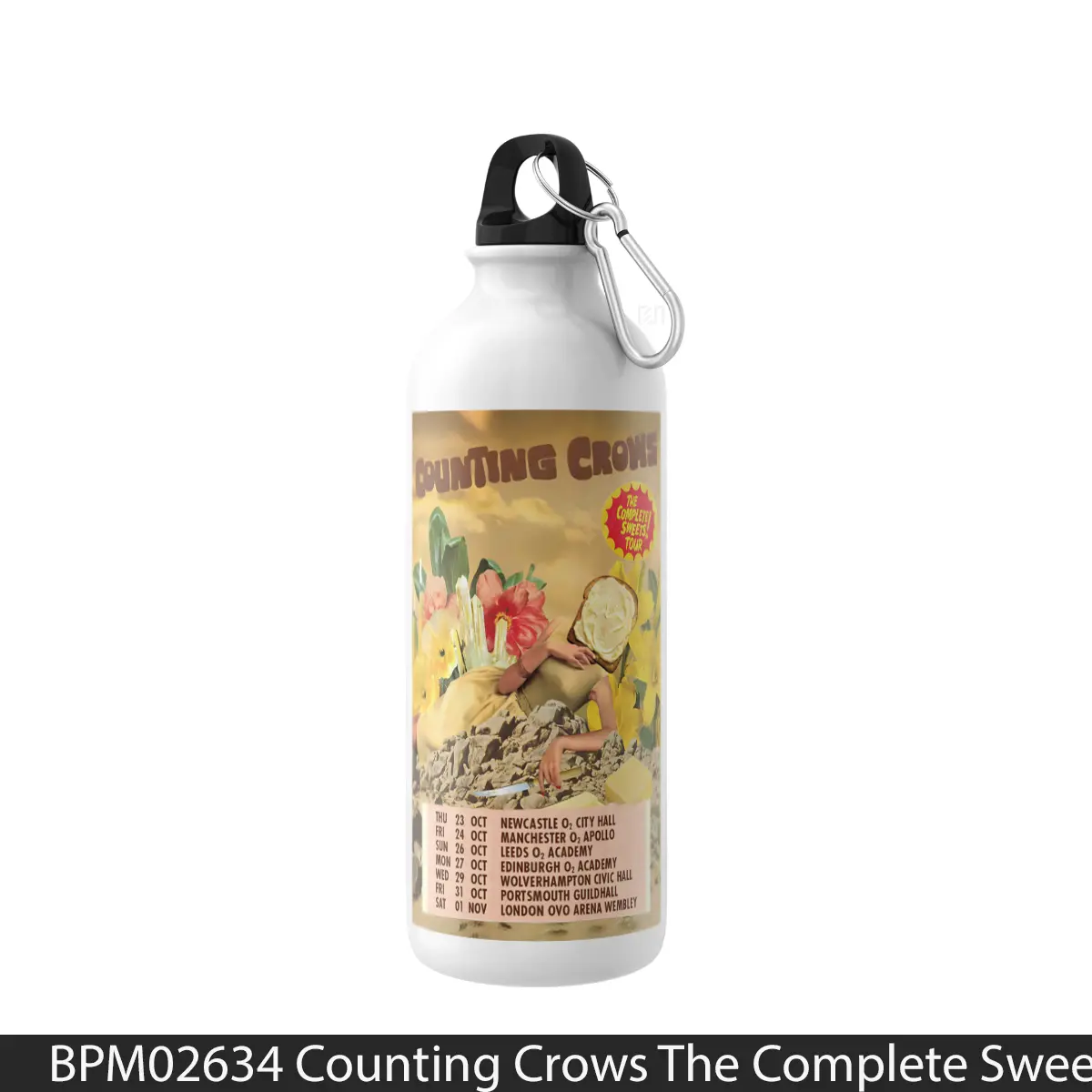 Botol Counting Crows The Complete Sweets Uk Tour 2025 - Music Sport Bottle