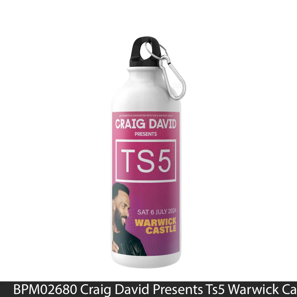 Botol Craig David Presents Ts5 Warwick Castle - Music Sport Bottle