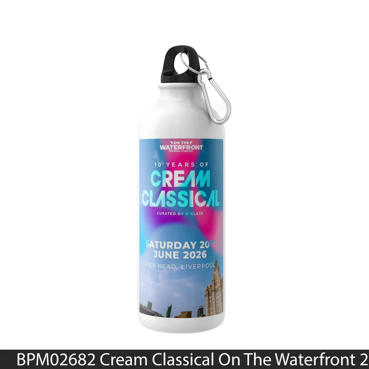 Botol Cream Classical On The Waterfront 2026 Tour Liverpool - Music Sport Bottle