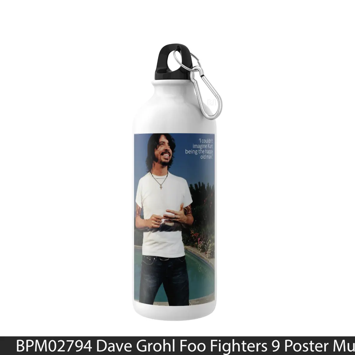 Botol Dave Grohl Foo Fighters 9 - Music Sport Bottle