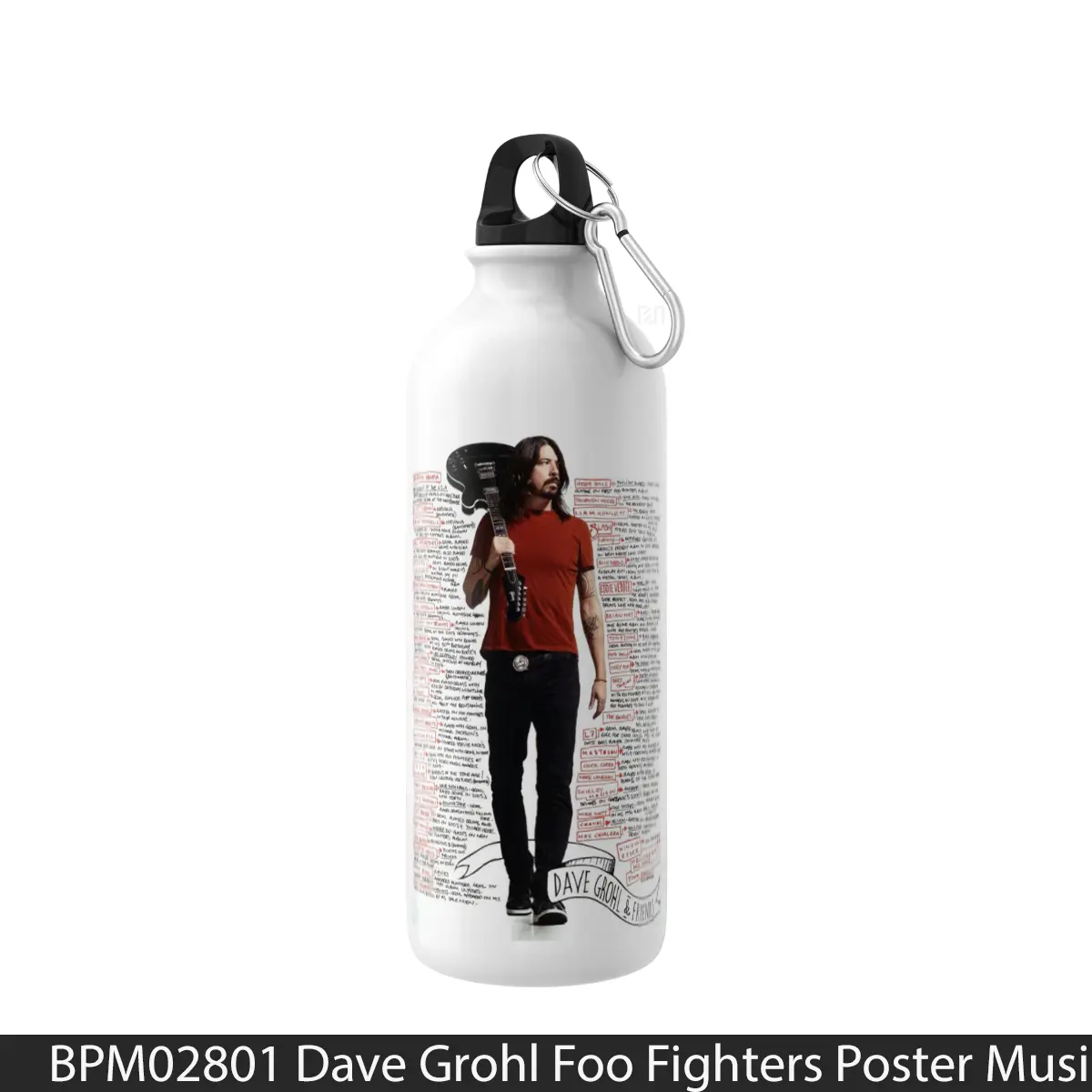 Botol Dave Grohl Foo Fighters - Music Sport Bottle