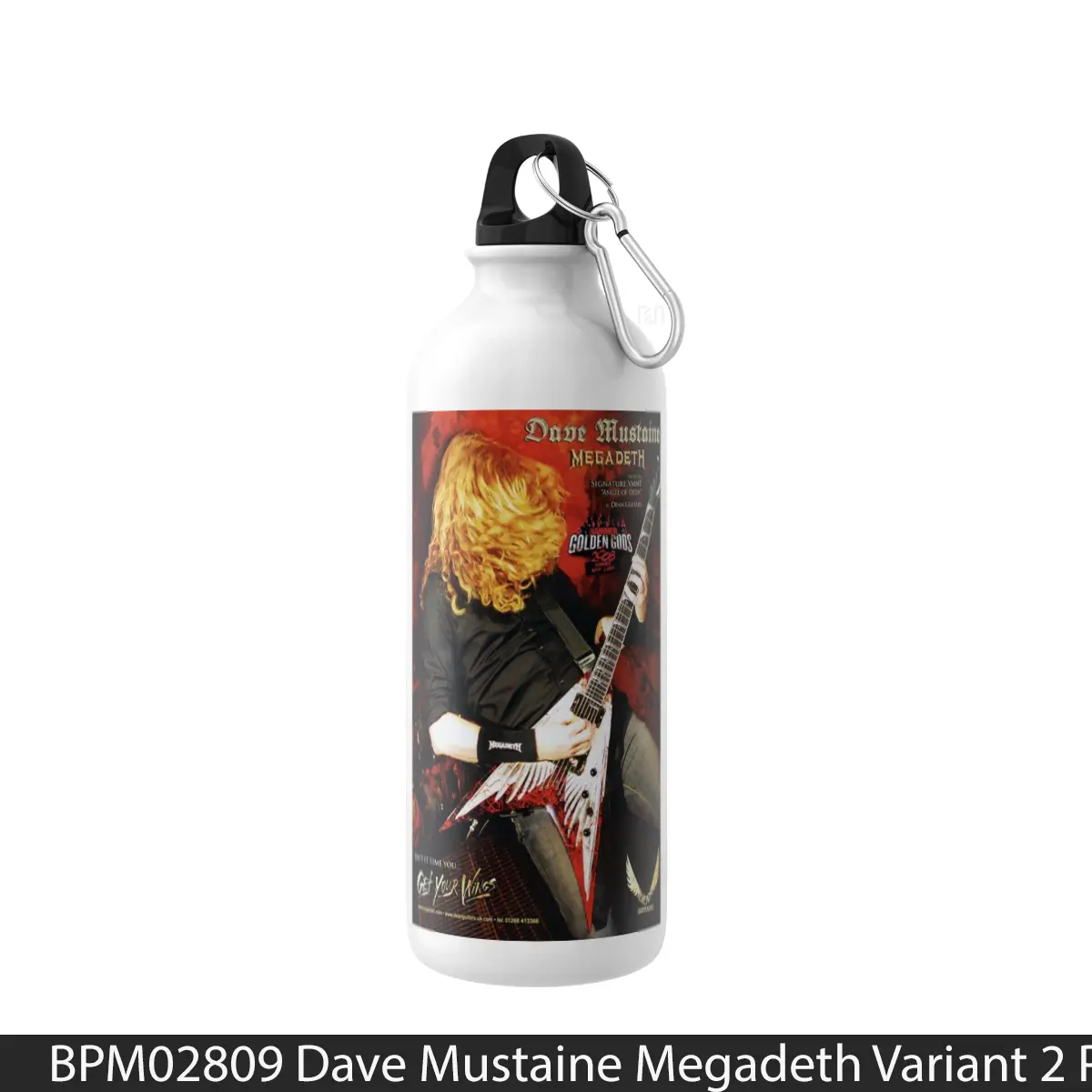 Botol Dave Mustaine Megadeth Variant 2 - Music Sport Bottle