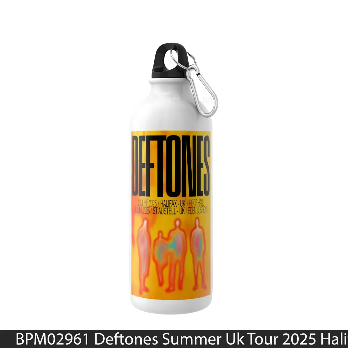 Botol Deftones Summer Uk Tour 2025 Halifax St Austell - Music Sport Bottle
