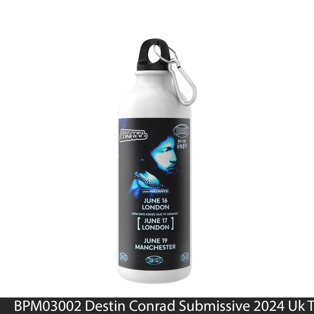 Botol Destin Conrad Submissive 2024 Uk Tour - Music Sport Bottle