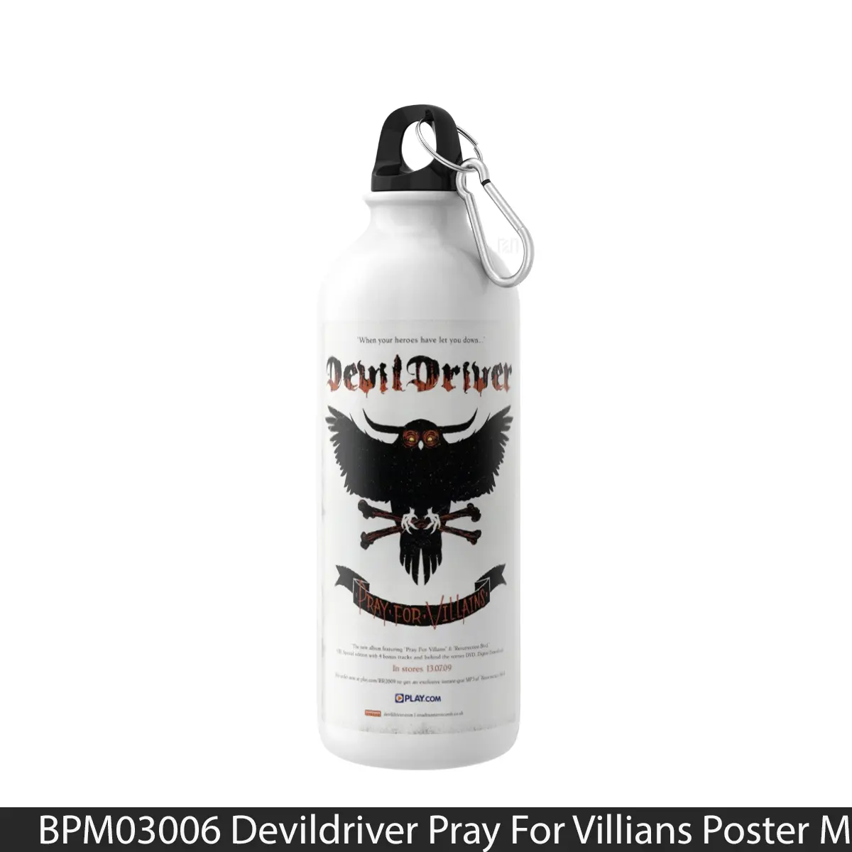 Botol Devildriver Pray For Villians - Music Sport Bottle