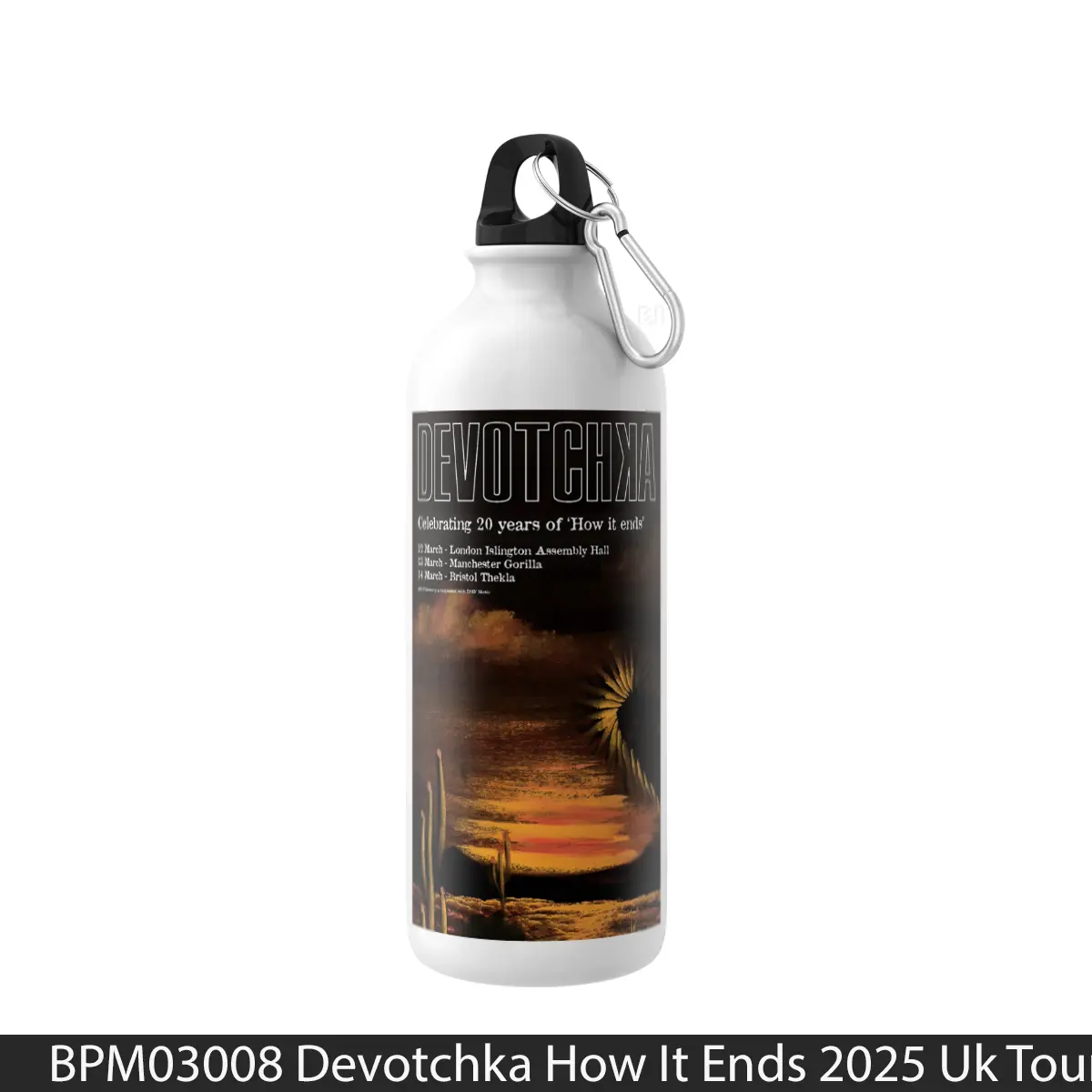 Botol Devotchka How It Ends 2025 Uk Tour - Music Sport Bottle