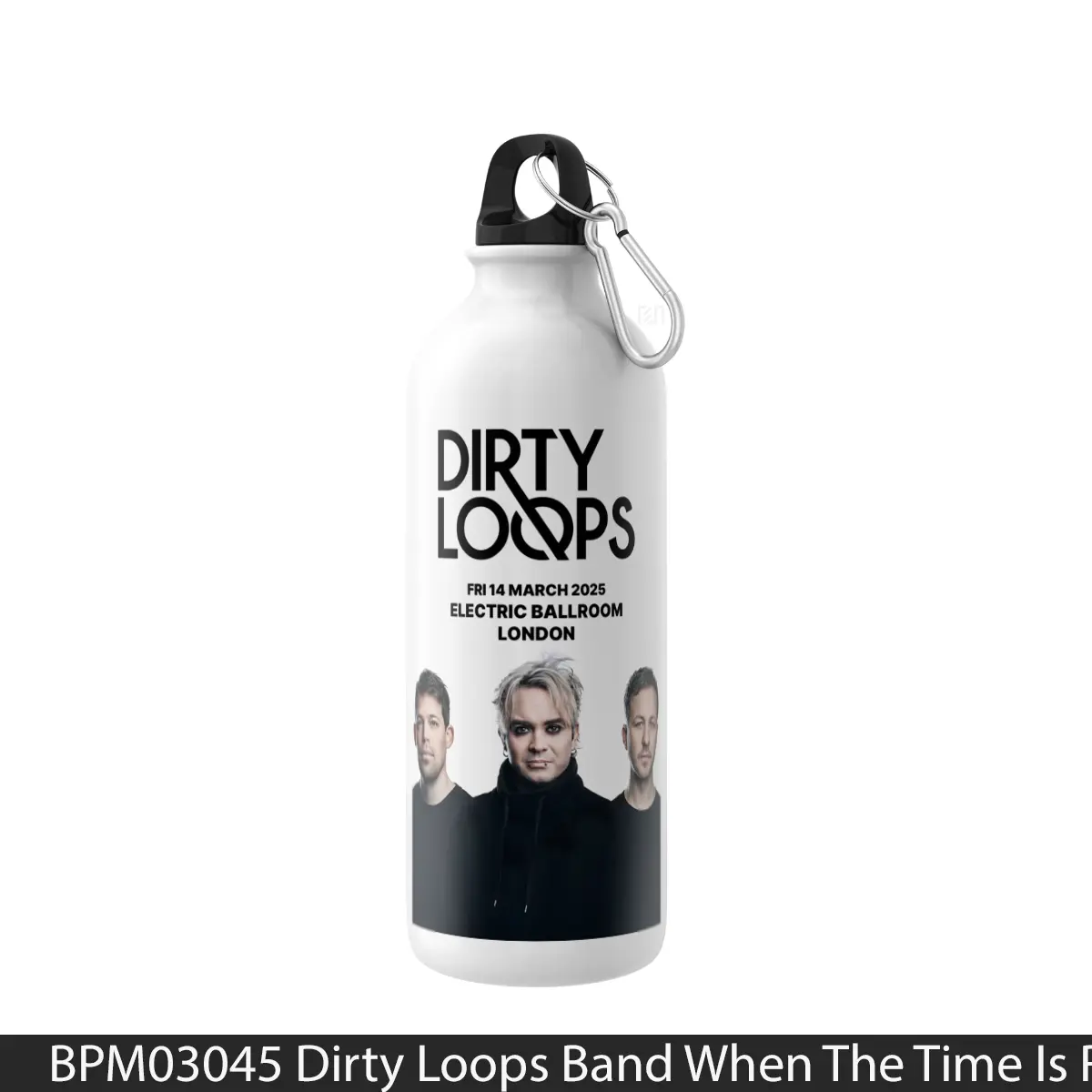 Botol Dirty Loops Band When The Time Is Right 2025 Tou - Music Sport Bottle
