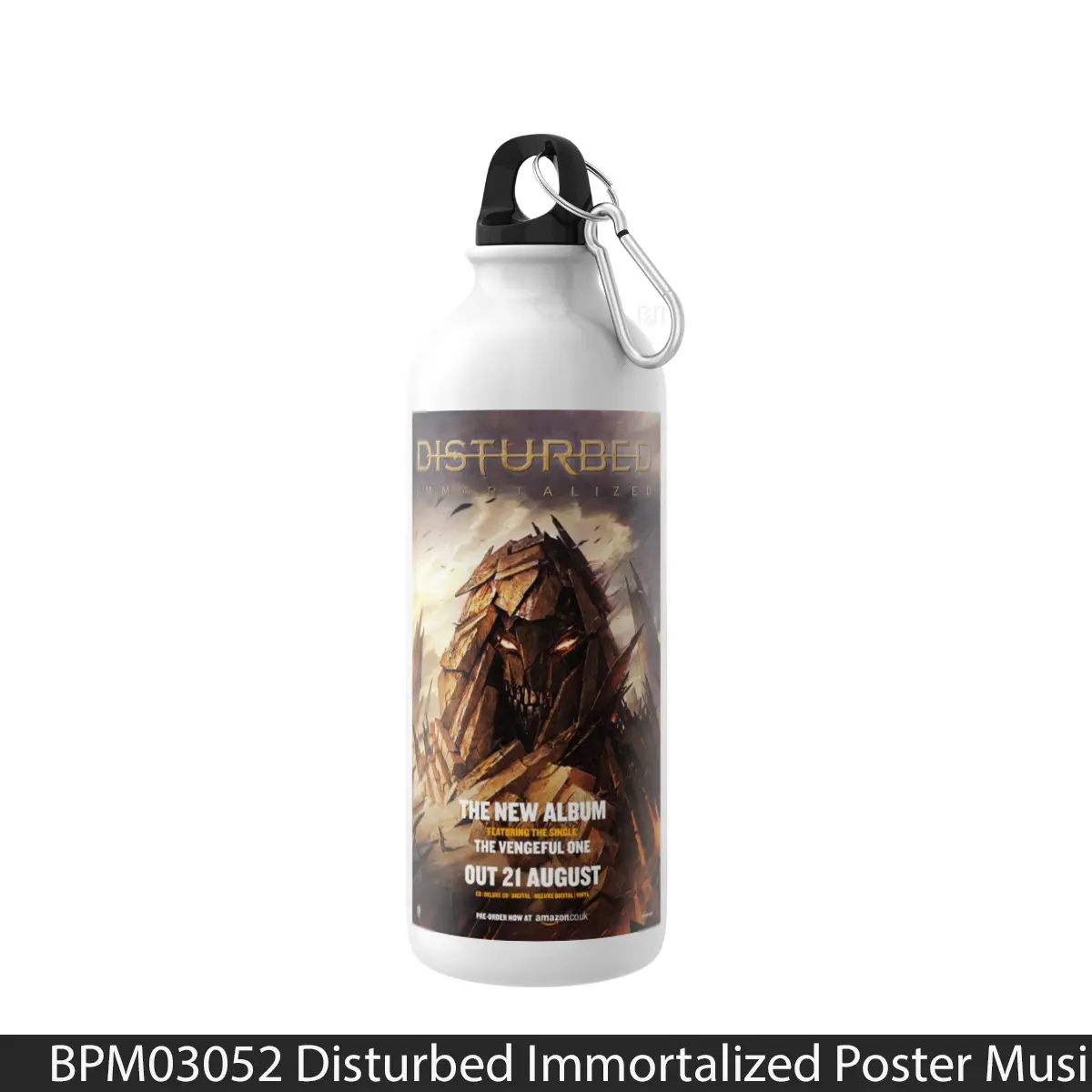 Botol Disturbed Immortalized - Music Sport Bottle