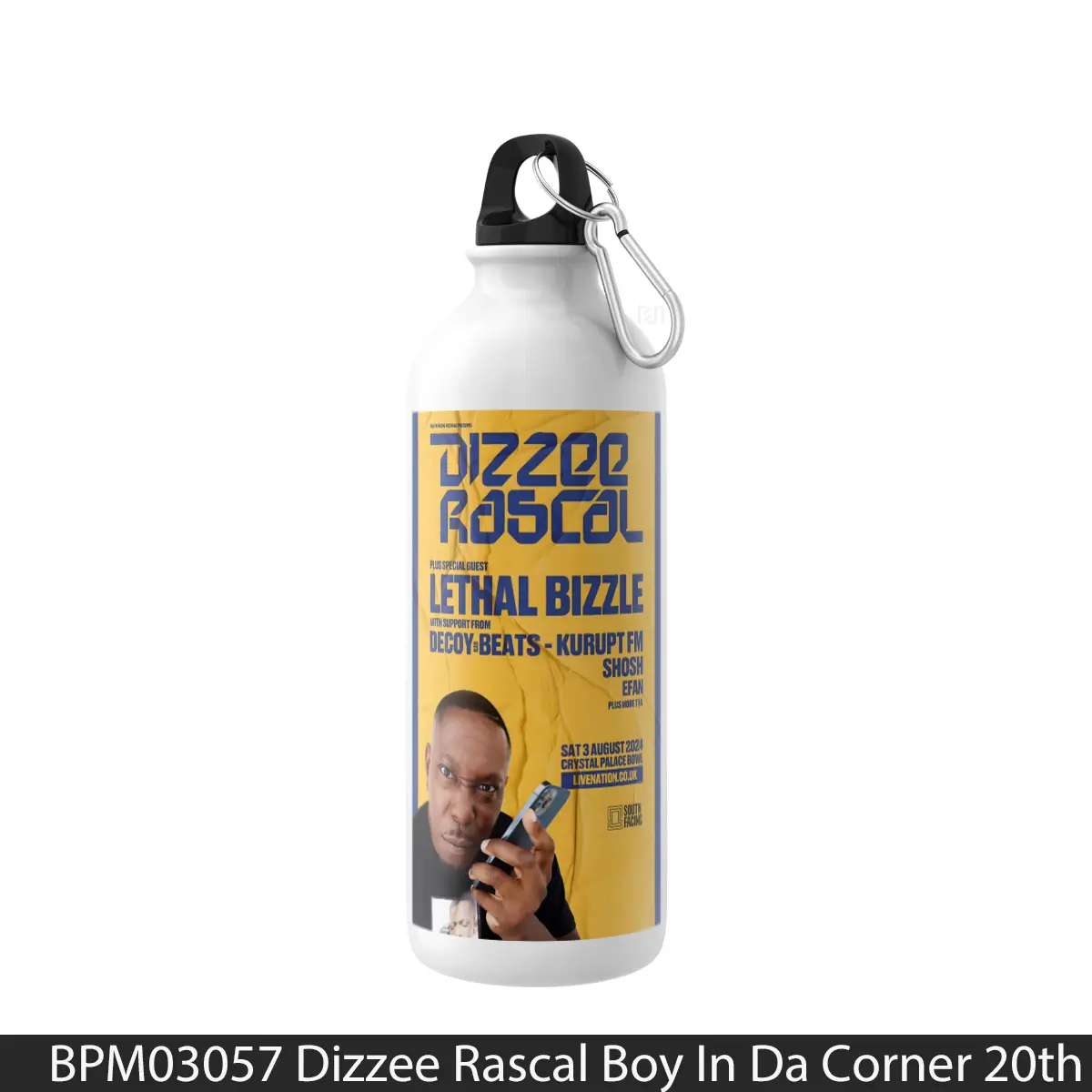 Botol Dizzee Rascal Boy In Da Corner 20Th Anniversary To - Music Sport Bottle