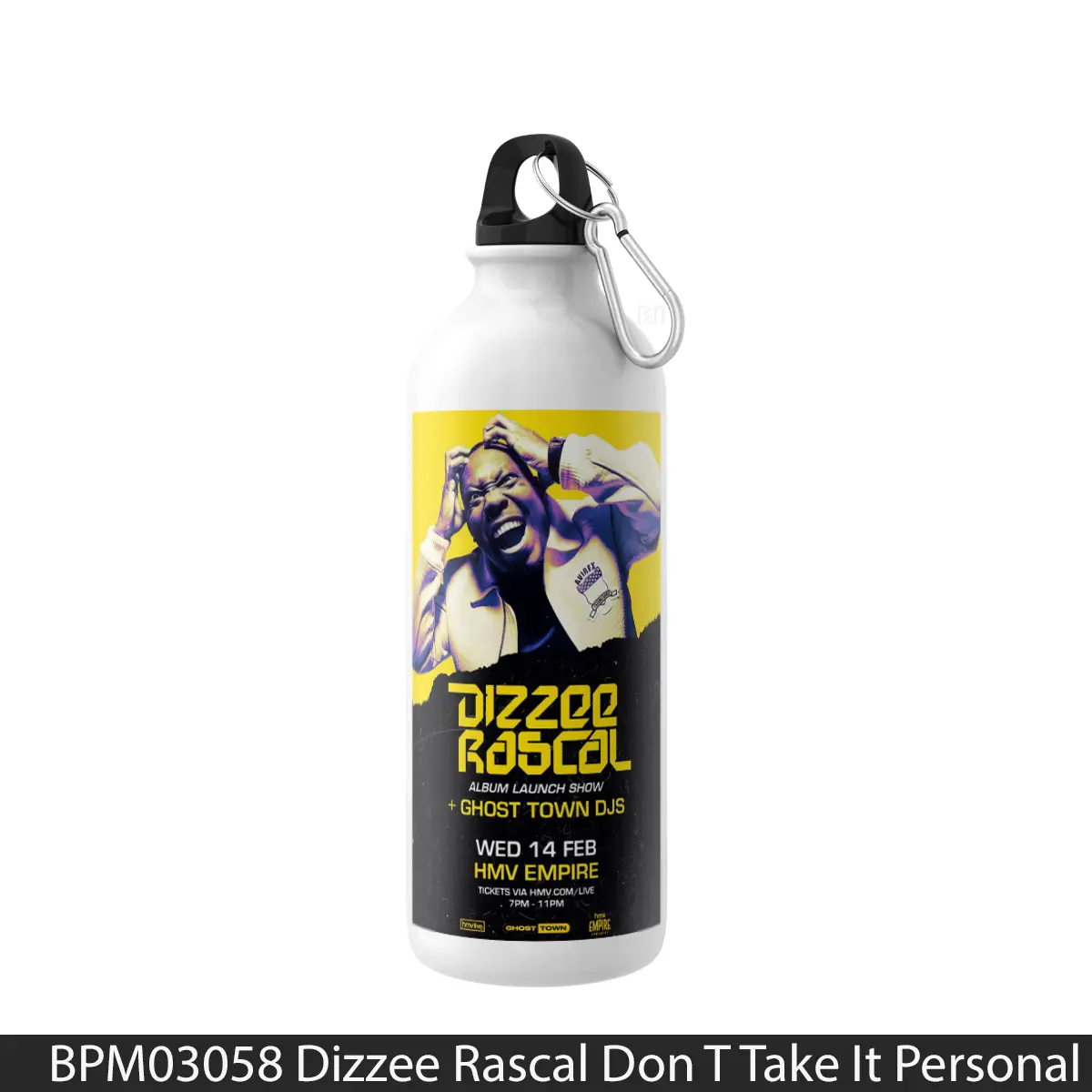 Botol Dizzee Rascal Don T Take It Personal 2024 Uk Tour - Music Sport Bottle